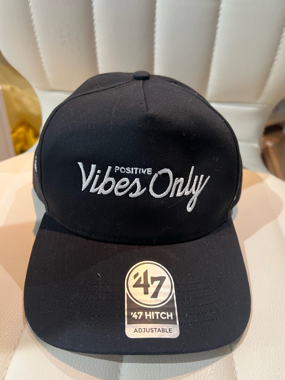 Barstool Sports x ’47 Brand Positive Vibes Only Hitch Snapback Hat NWT - Picture 3 of 7